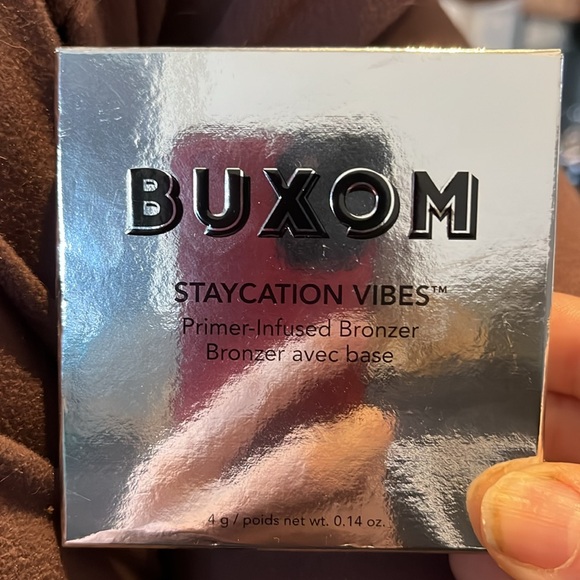 💐Buxom Staycation Vibes Primer-infused Bronzer - Rooftop Tan - Picture 4 of 5